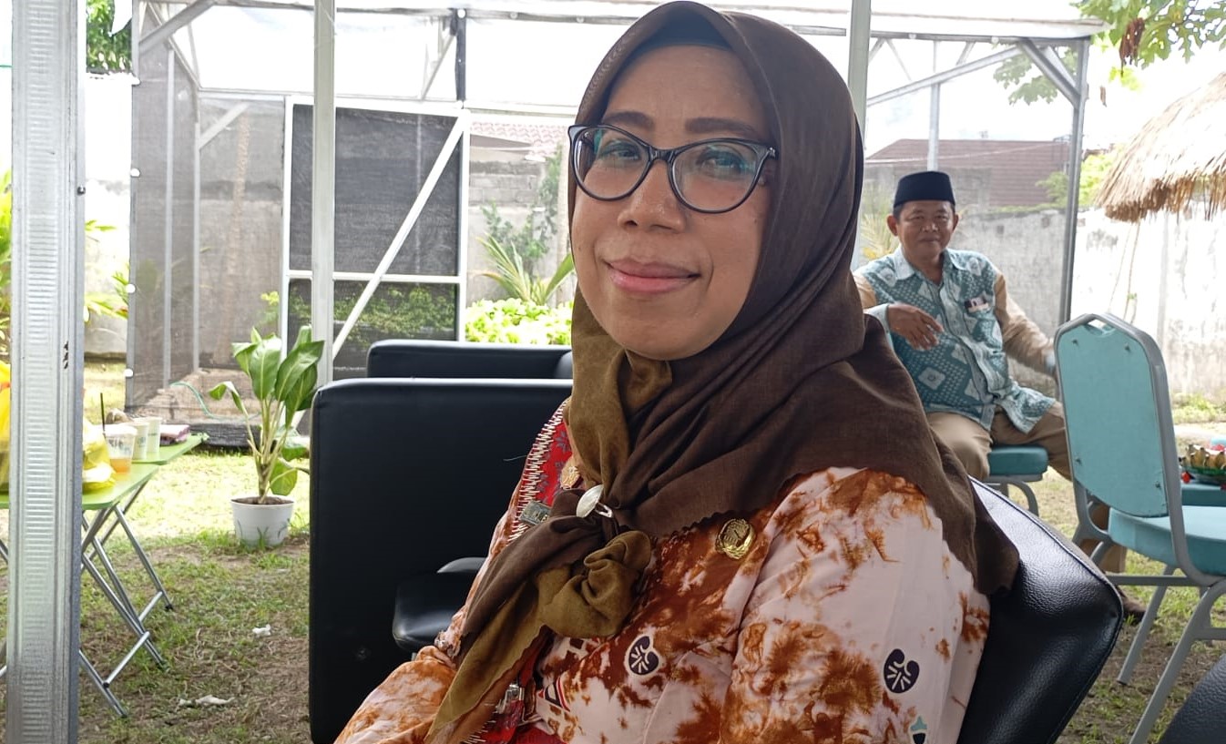 Kabid Pembinaan Pendidikan Khusus Dikbud NTB Hj Eva Sofia Sari