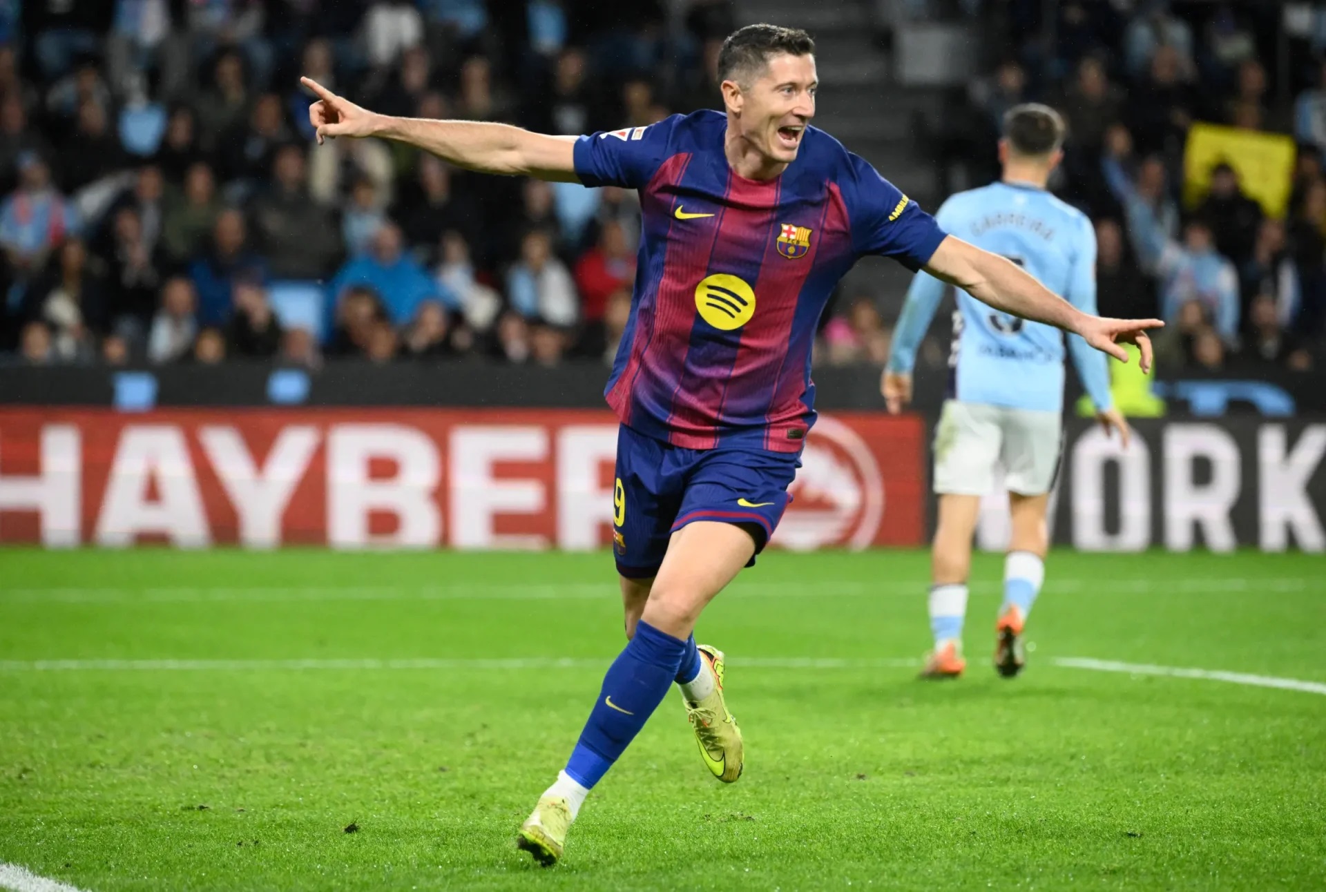 Robert Lewandowski. (AFP via Getty Images)
