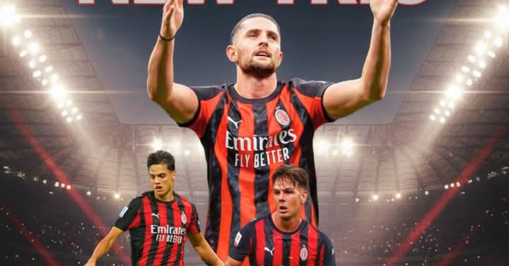Kemungkinan 3 pemain yang akan mengisi lini tengah AC Milan untuk pertandingan kontra Lazio.