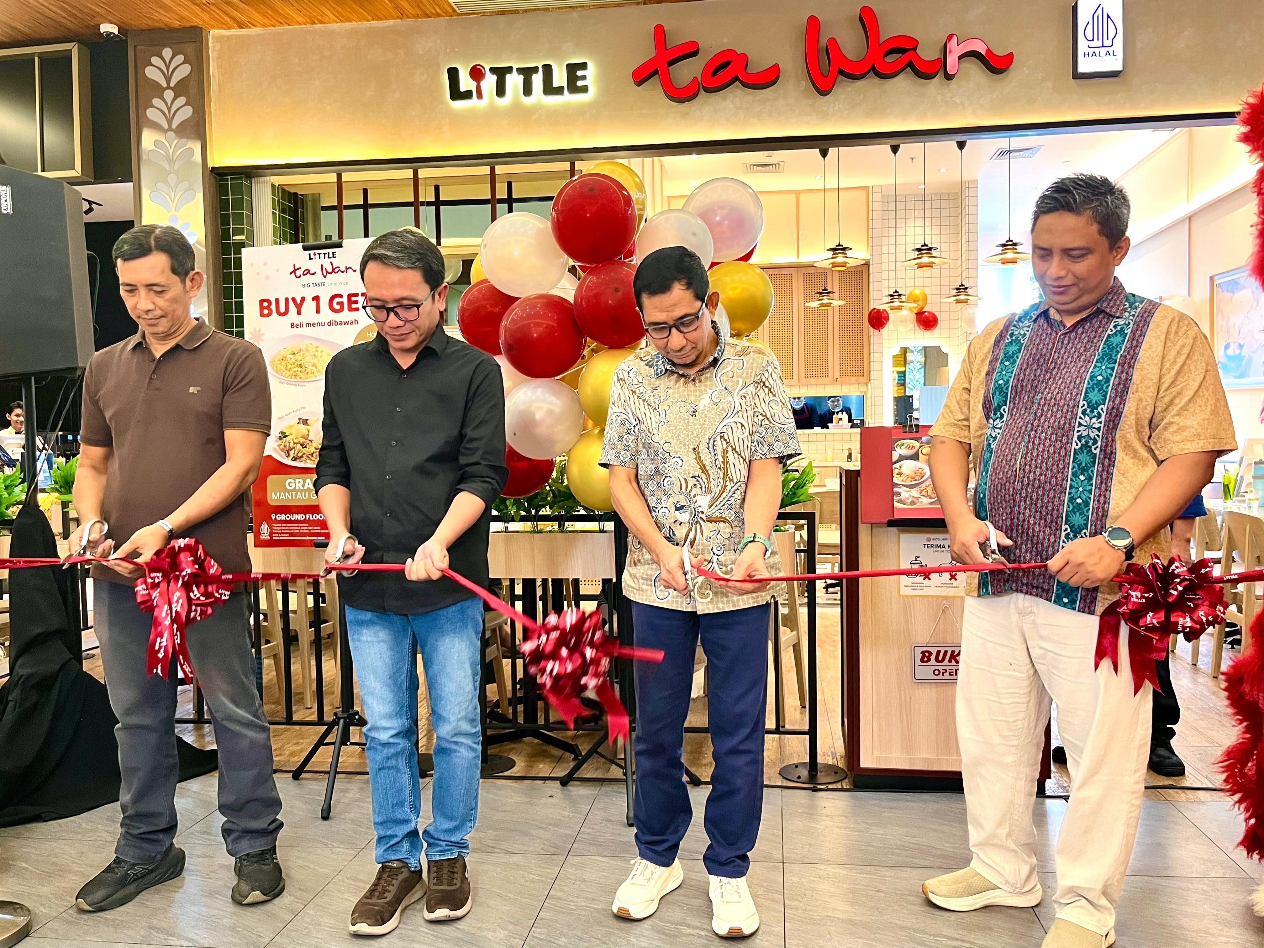 Hangatnya little ta wan kini hadir di ground floor lombok epicentrum mall