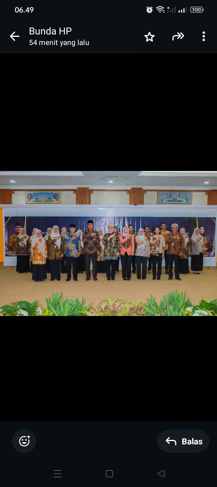Acara pelantikan dihadiri sejumlah Pimpinan OPD Lingkup Pemerintah Kota Mataram serta Ketua LK2S Kota Mataram beserta jajaran pengurus.