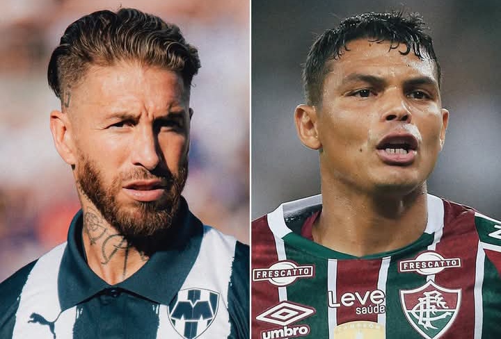 Sergio Ramos dan Thiago Silva, bek veteran yang tertarik bergabung dengan AC Milan.