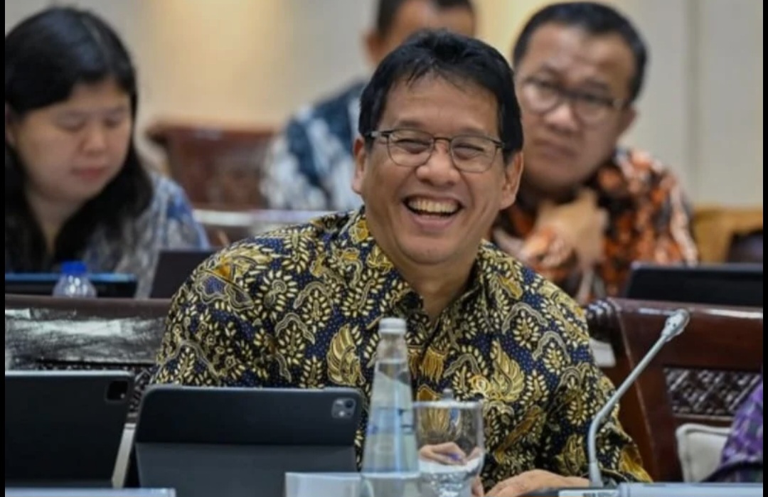 Purbaya saat rapat