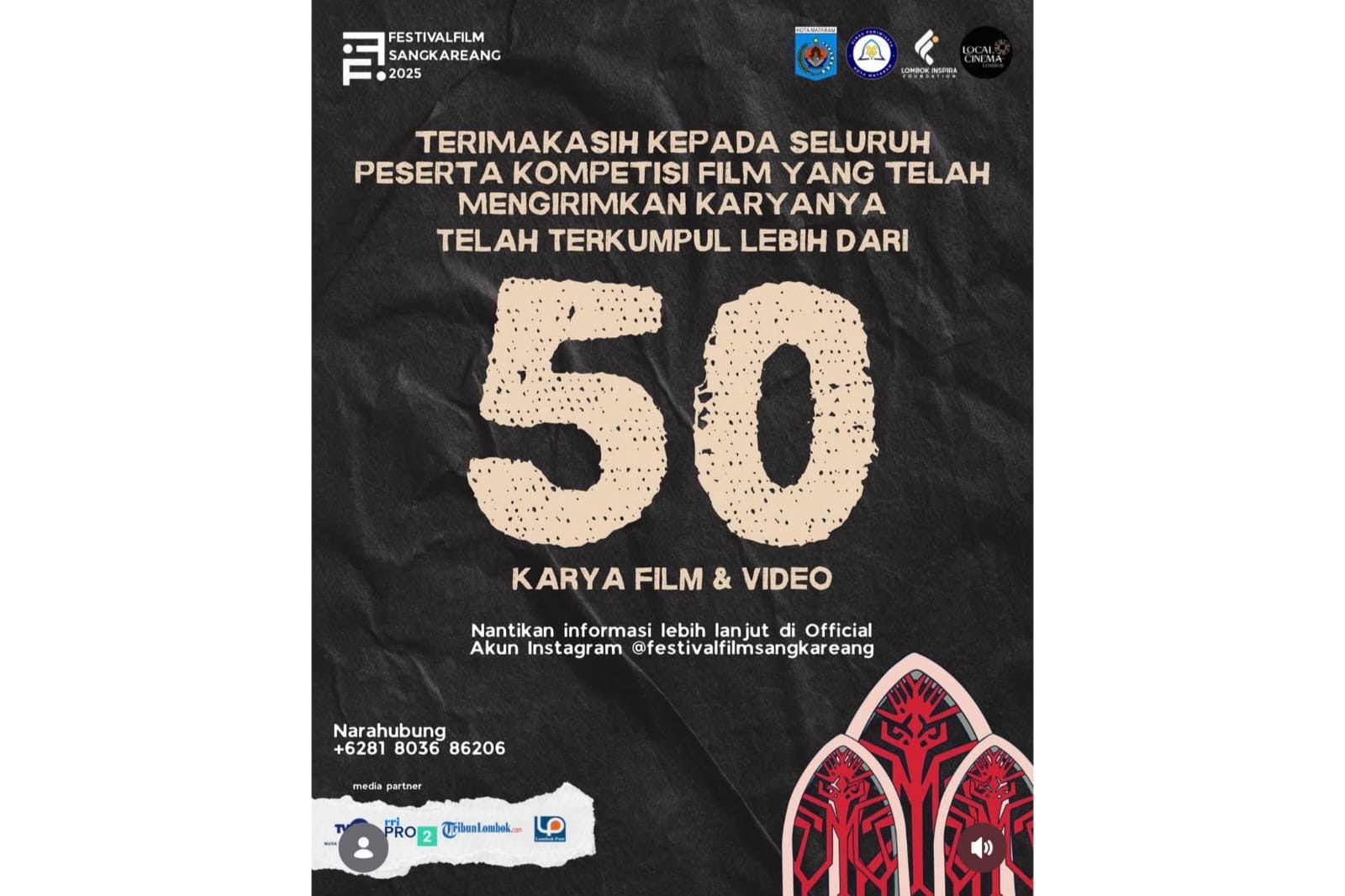 Flyer Festival Film Sangkareang.