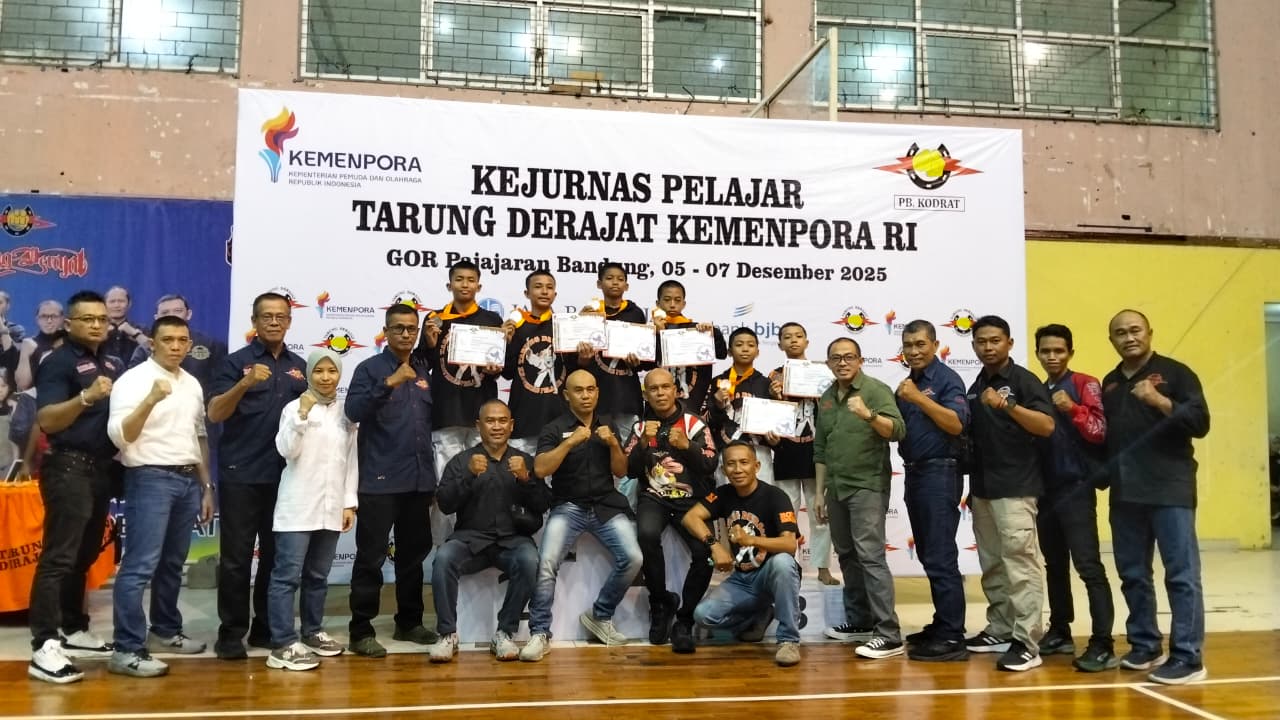 Atlet tarung derajat pelajar NTB sabet 3 medali emas dari Kejurnas Pelajar Tarung Derajat Kemenpora RI 2025