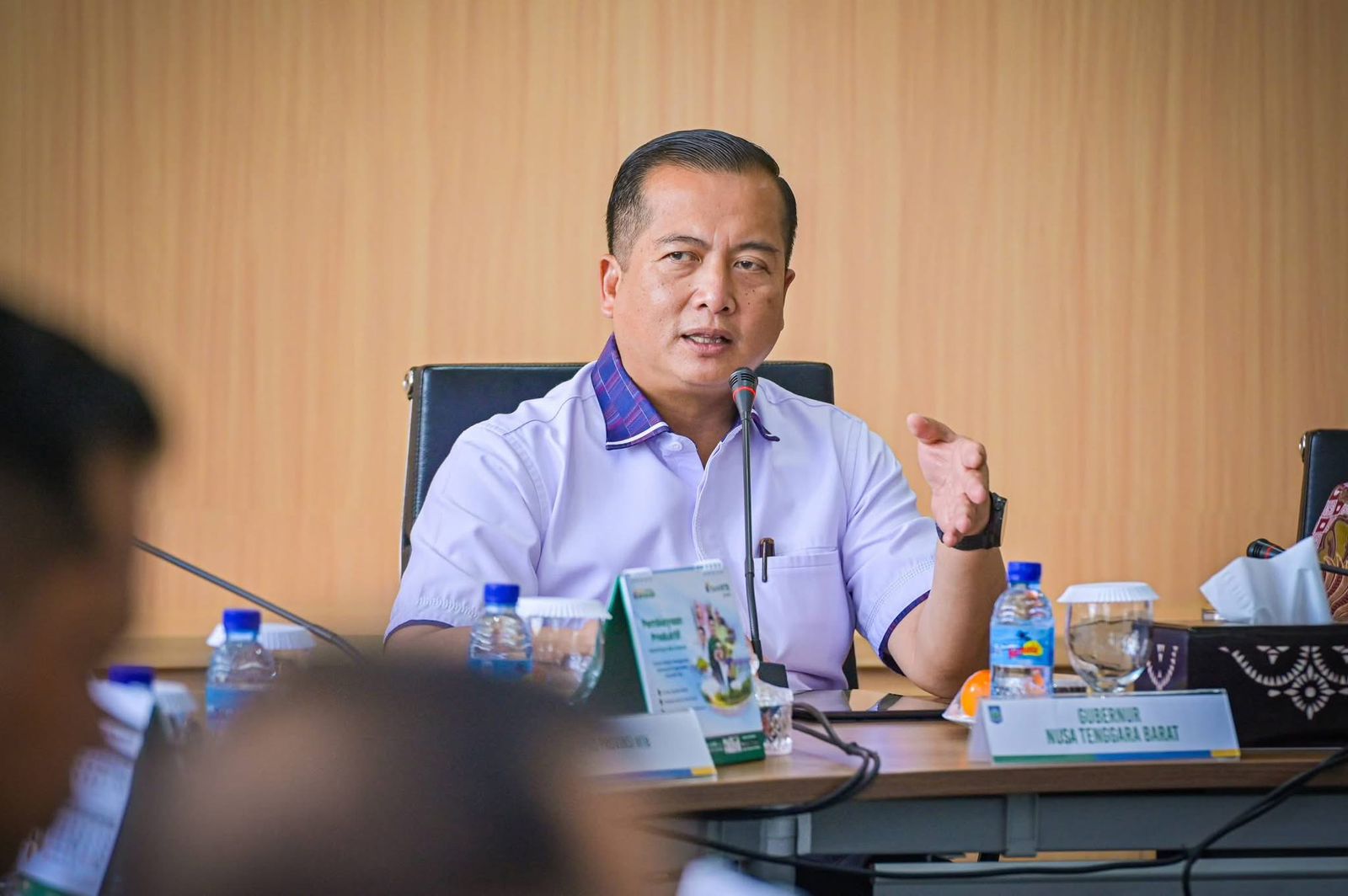 Gubernur NTB Lalu Muhamad Iqbal.