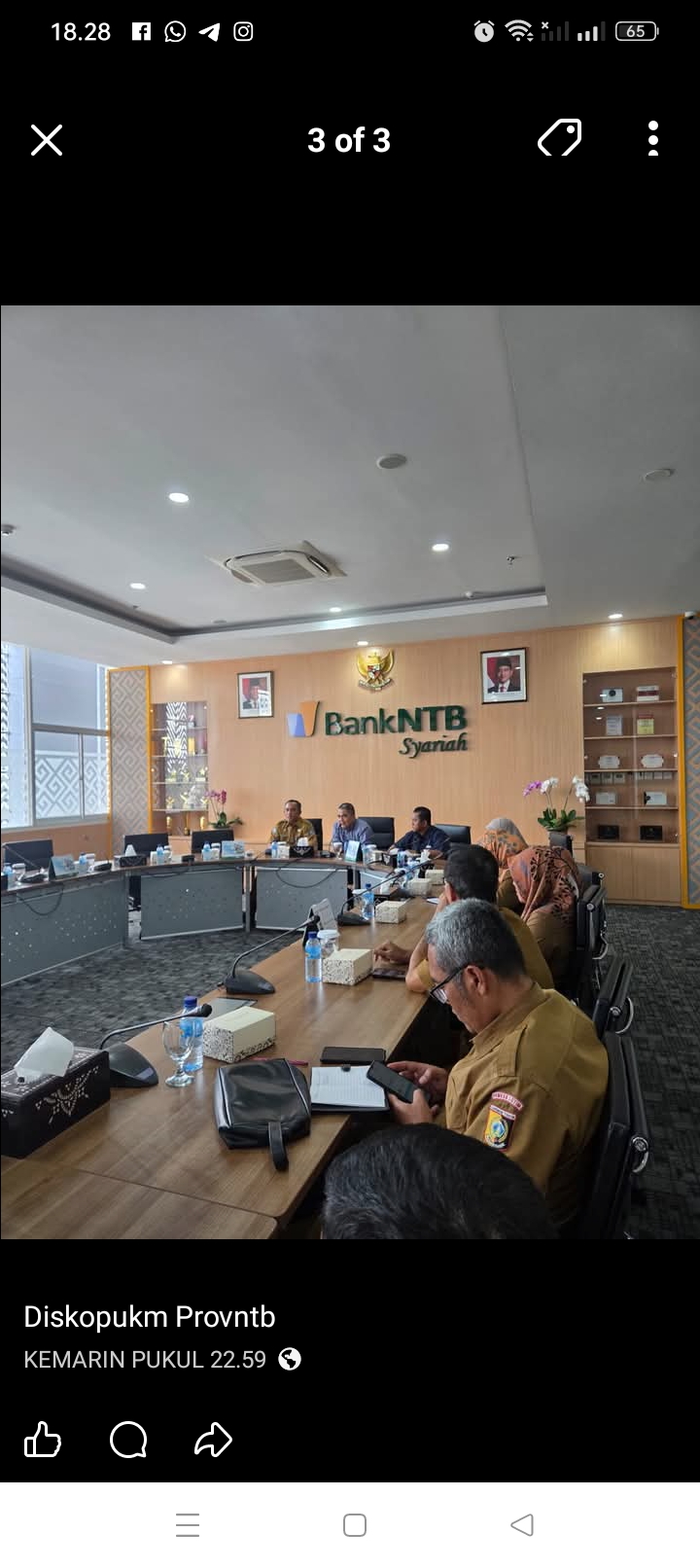 Penandatanganan berlangsung di Lantai 3 Gedung Bank NTB Syariah, Jalan Udayana, Mataram, Selasa (9/12/2025).