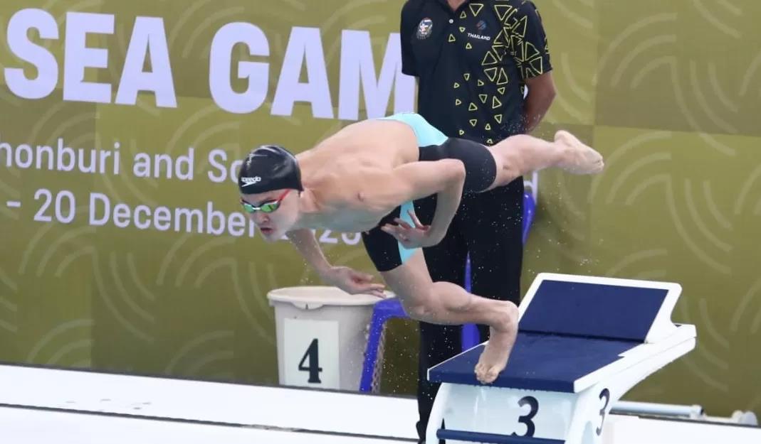 Tim renang Indonesia berhasil meloloskan tujuh atletnya ke final pada hari kedua perebutan medali SEA Games 2025. (Dok: PB Akuatik Indonesia)