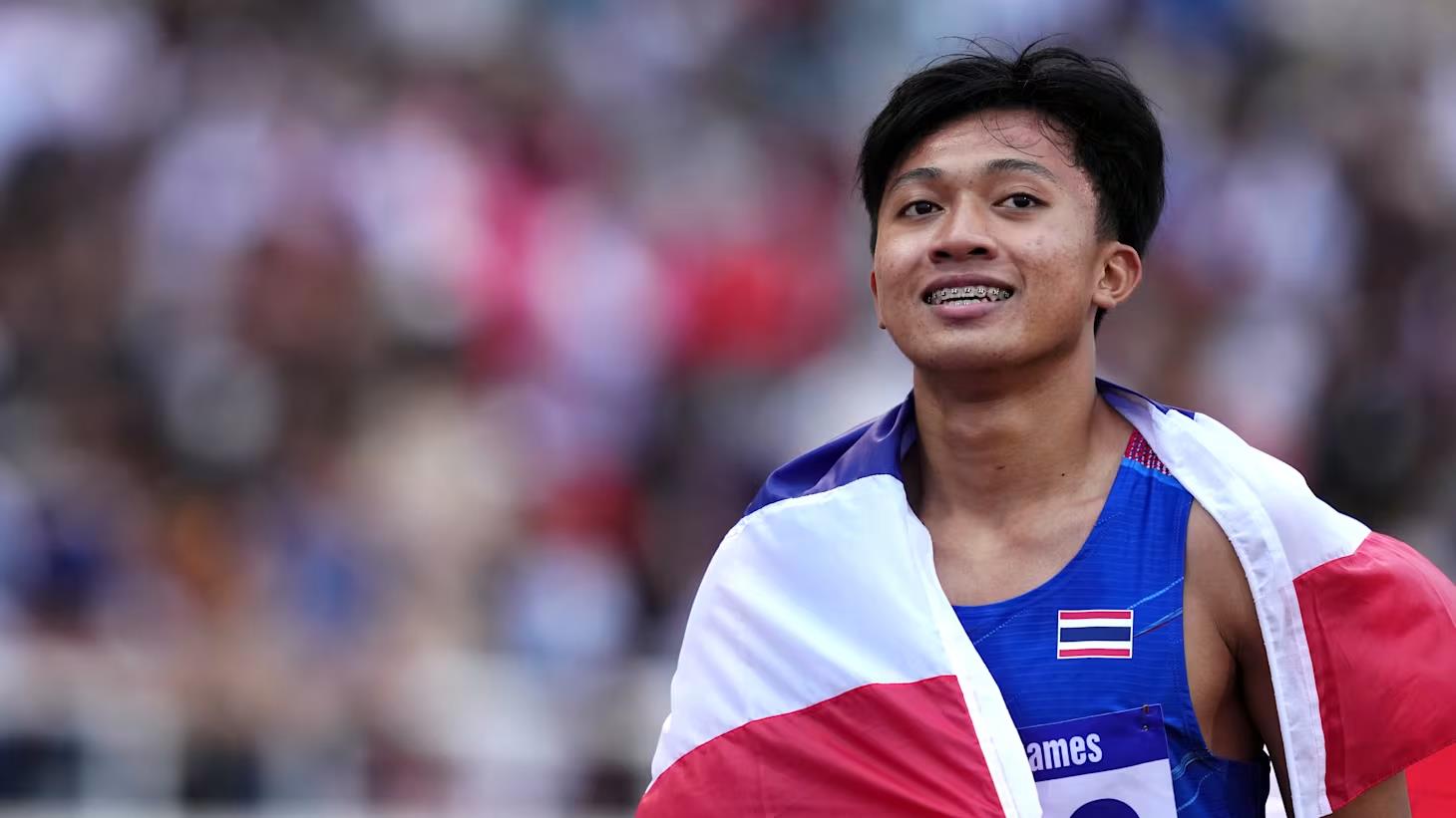 Sprinter Thailand Puripol Boonson. (REUTERS/Athit PerawongmethaREUTERS/Athit Perawongmetha)