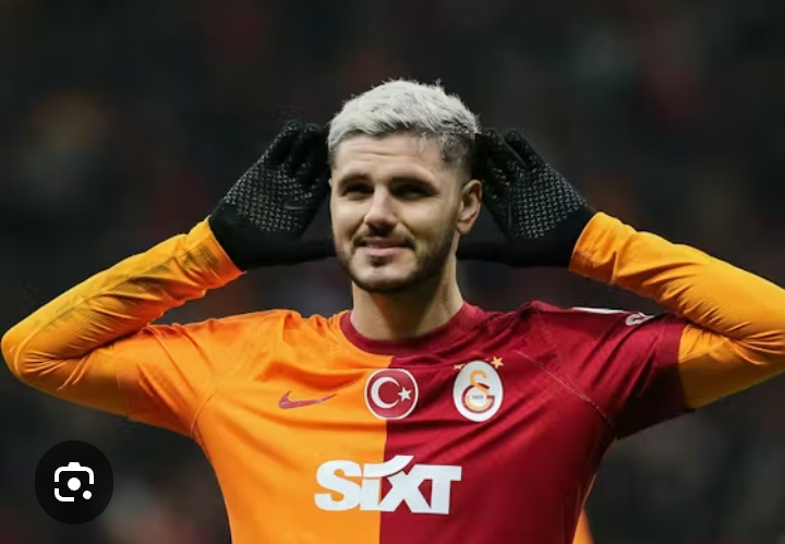Mauro Icardi, striker Galatasaray yang dikaitkan dengan AC Milan.