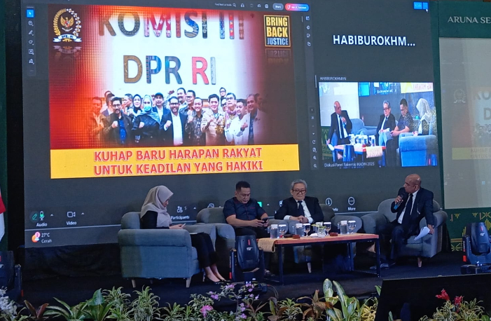 Rakernas IKADIN ke-40 di NTB soroti pengawalan KUHP&ndash;KUHAP baru, dan penguatan advokat.