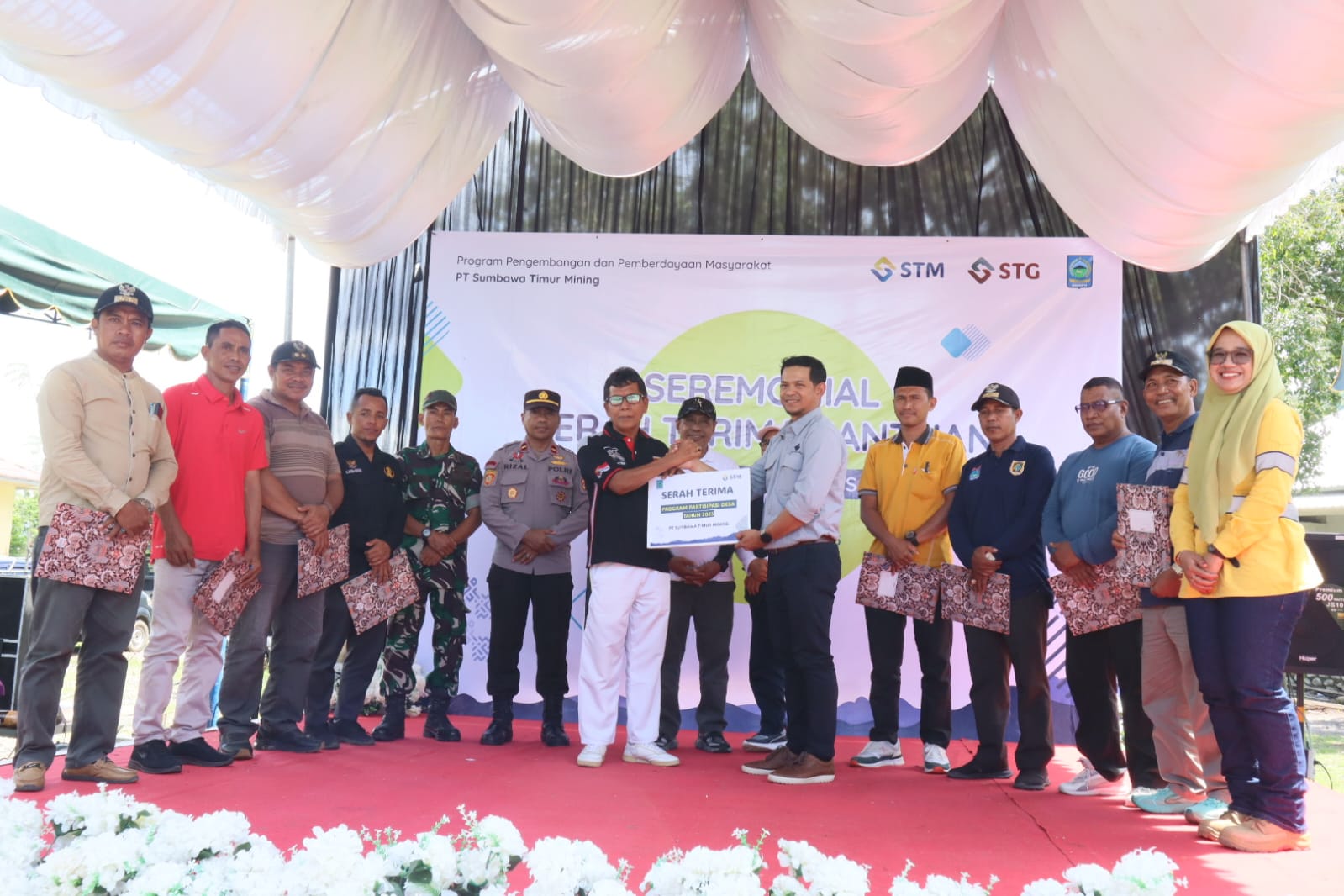 Program Partisipasi Desa PT STM Tahun 2025 Rampung, Dukung Pengembangan Masyarakat Kabupaten Dompu