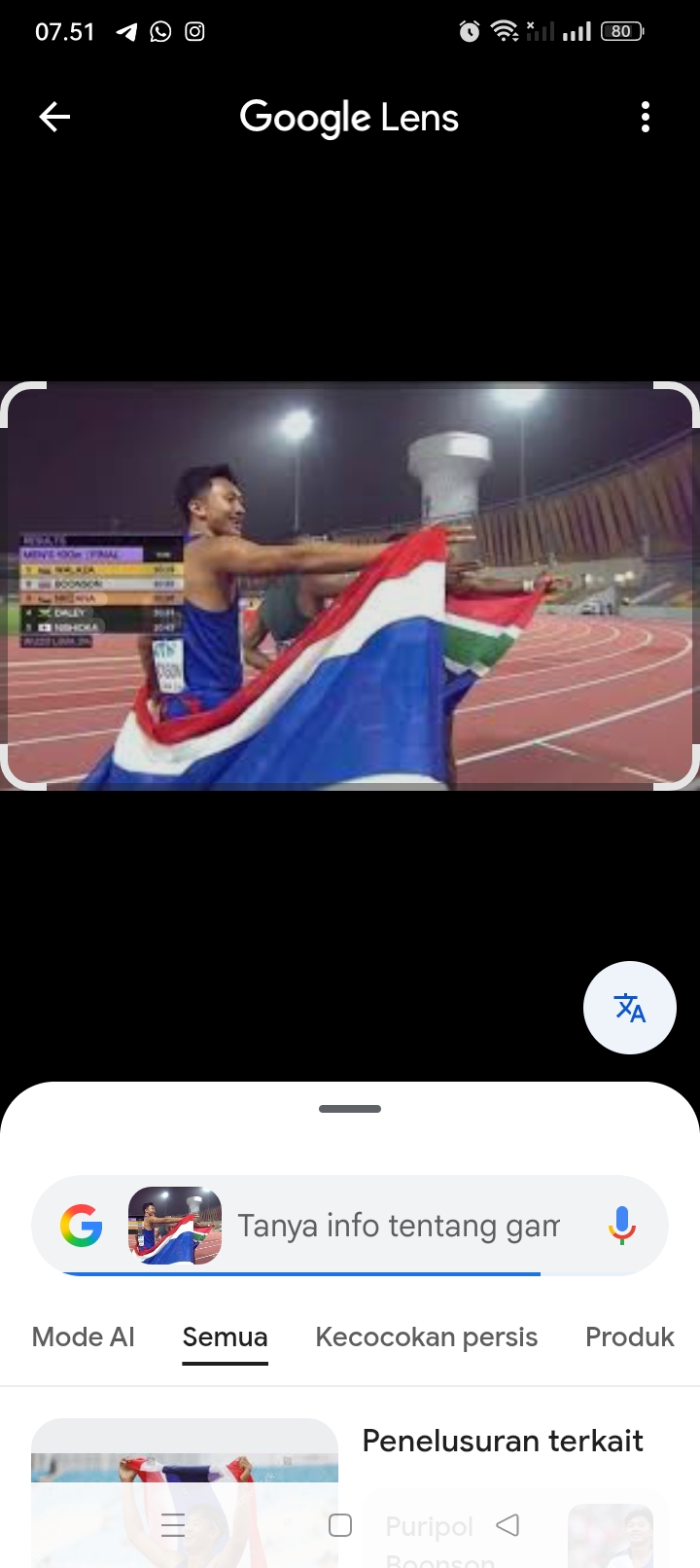 Puripol Boonson dinilai memiliki potensi besar untuk terus bersinar di panggung atletik global, termasuk Olimpiade 2028 di Los Angeles mendatang.