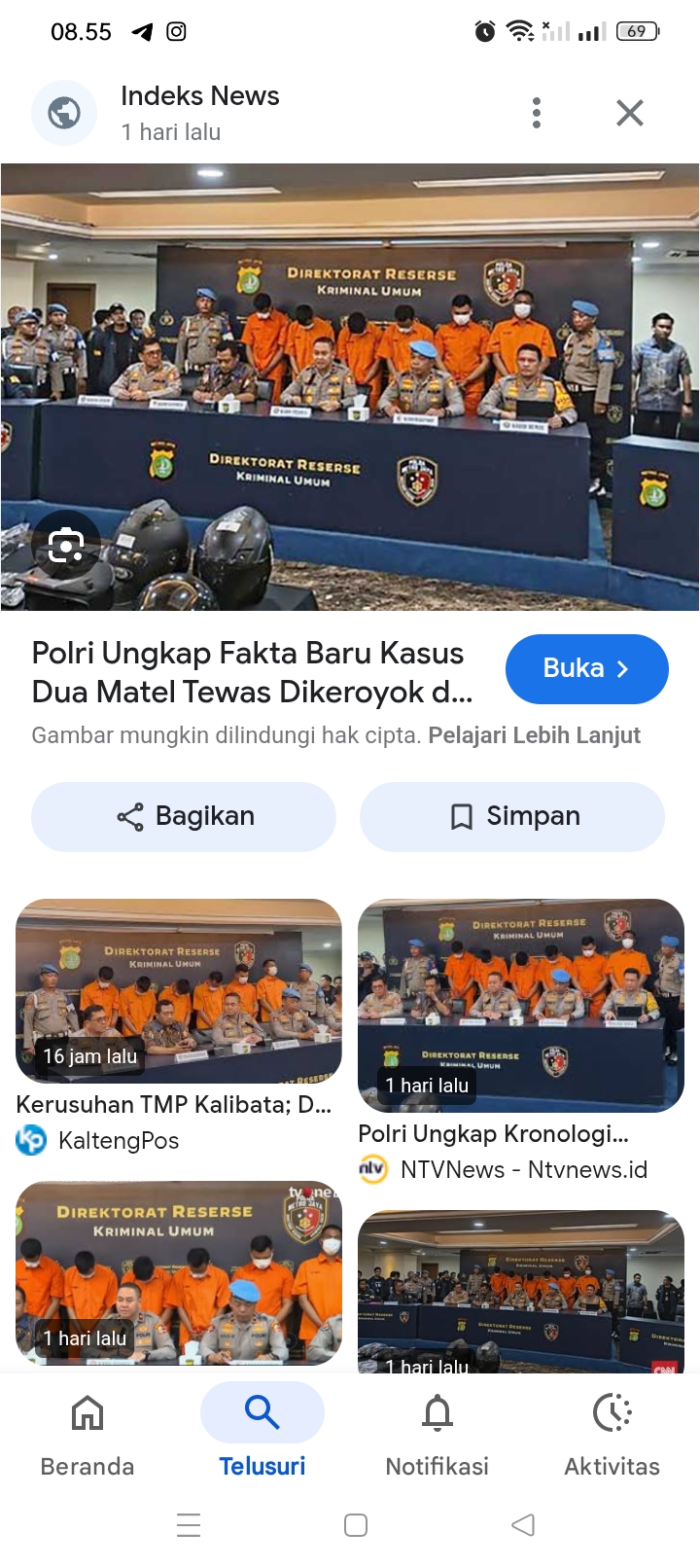 Skandal kerusuhan di TMP Kalibata, kios hingga kendaraan dibakar usai 2 Matel tewas dikeroyok, akibatnya 6 Anggota Polri jadi tersangka.