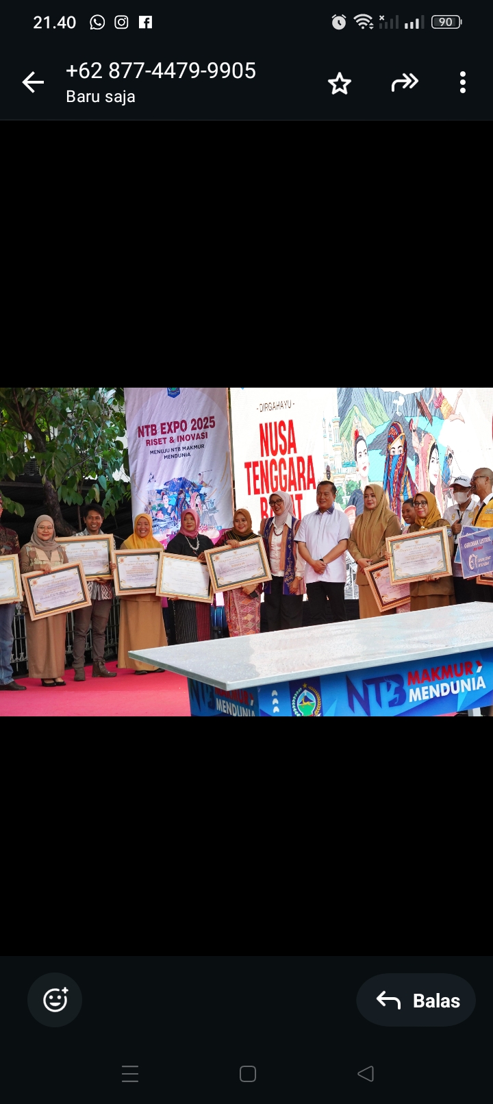 Gubernur NTB Lalu Muhammad iqbal menyampaikan apresiasi dan terima kasih kepada seluruh pihak atas terselenggaranya kegiatan ini, seraya menegaskan semangat Gerak Cepat NTB Hebat.