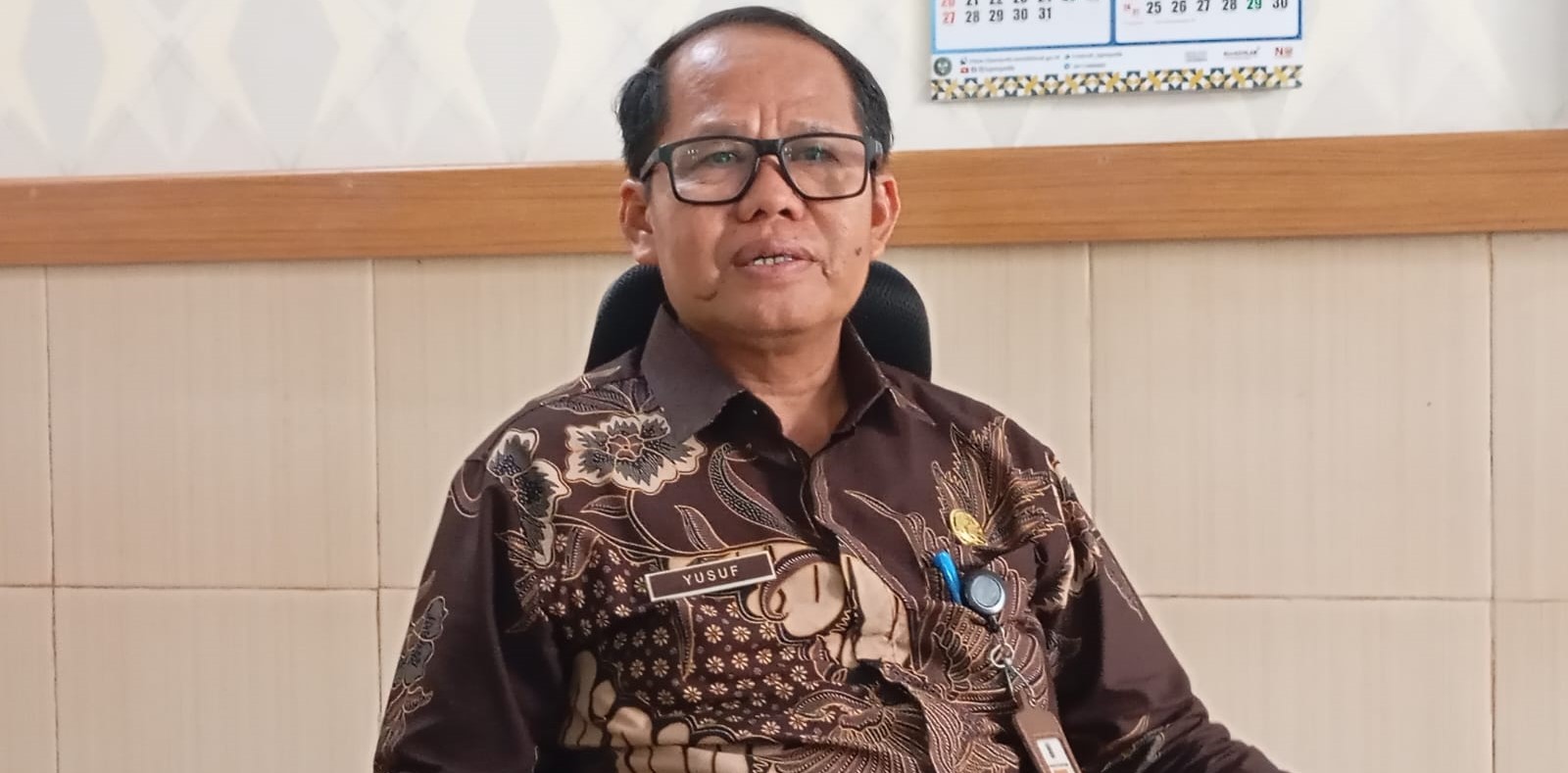 Kepala Disdik Kota Mataram Yusuf