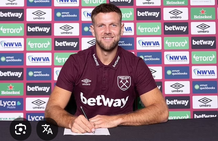 Niclas Fullkrug, pemain West Ham yang diisukan merapat ke AC Milan.
