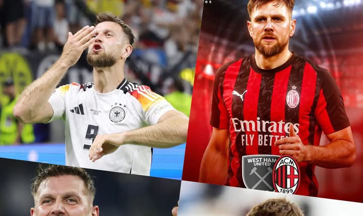Niclas Fullkrug, striker West Ham yang diinginkan AC Milan.