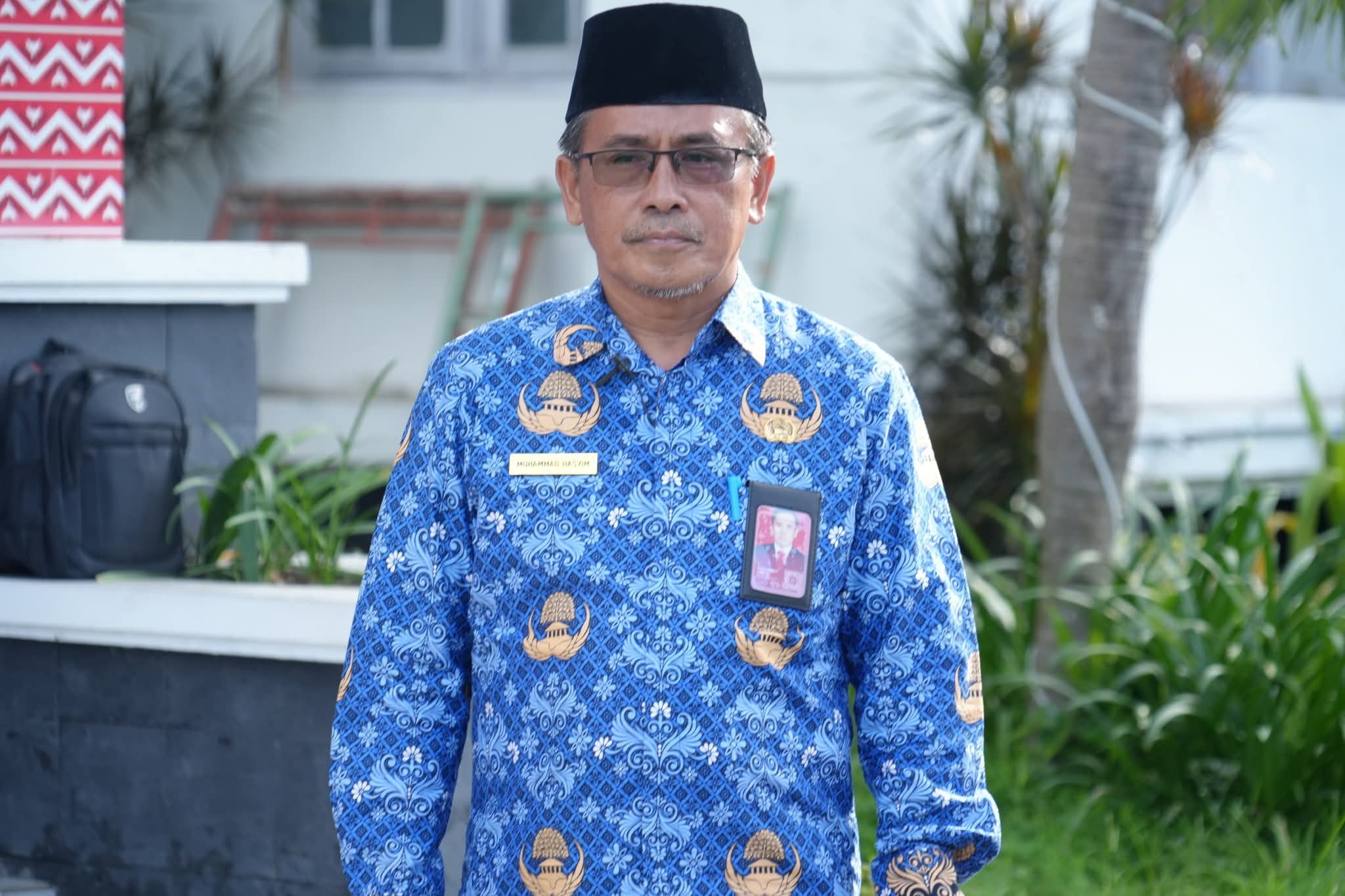 Kepala Diskominfotik Kota Bima Muhammad Hasyim.