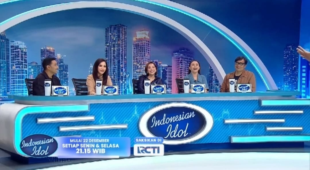Indonesian Idol Season XIV tayang mulai 22 Desember 2025, setiap Senin-Selasa pukul 21.15 WIB hanya di RCTI.