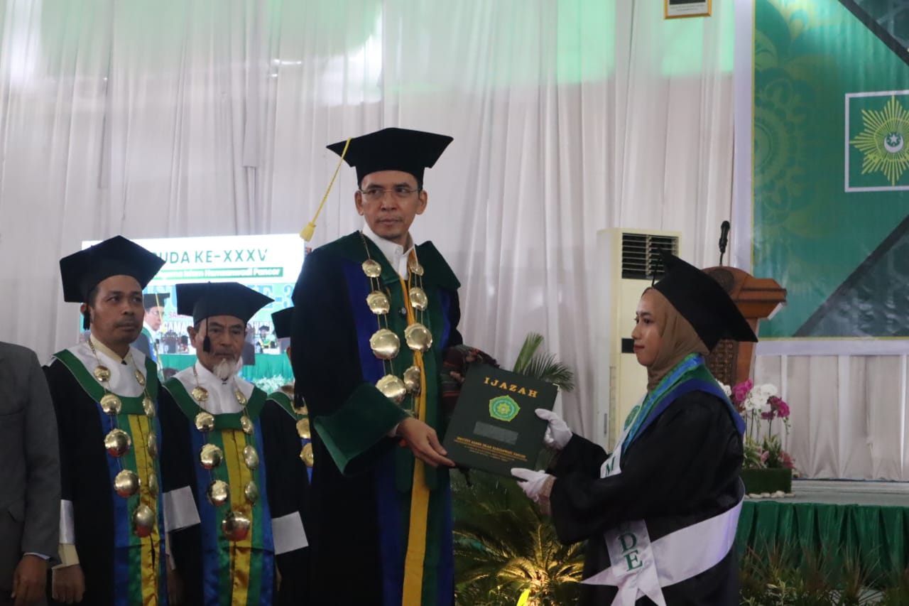 Rektor IAIH Pancor TGB M Zainuddin Abdul Majdi