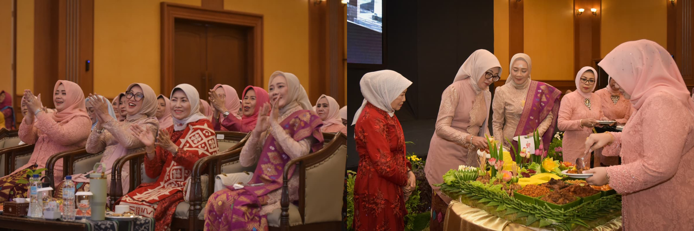 Kemeriahan puncak peringatan Hari Ibu Provinsi NTB.