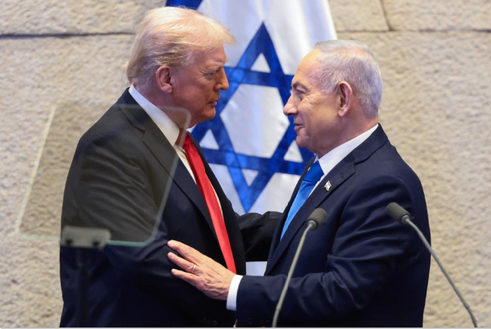 OPSI MILITER: Presiden AS Donald Trump (kiri) direncanakan bertemu dengan PM Israel Benjamin Netanyahu di Florida pada 29 Desember nanti.