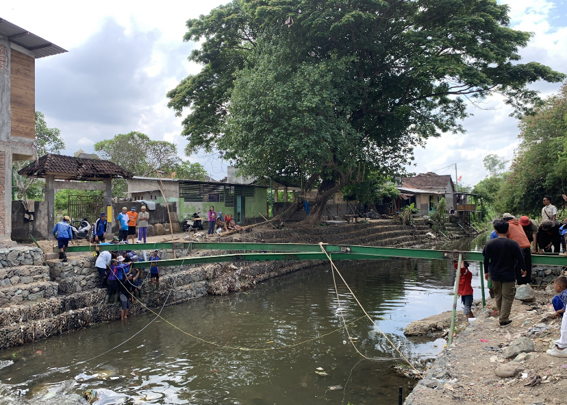 Salah satu proyek fisik yang dikerjakan Dinas PUPR Kota Mataram tahun 2025.