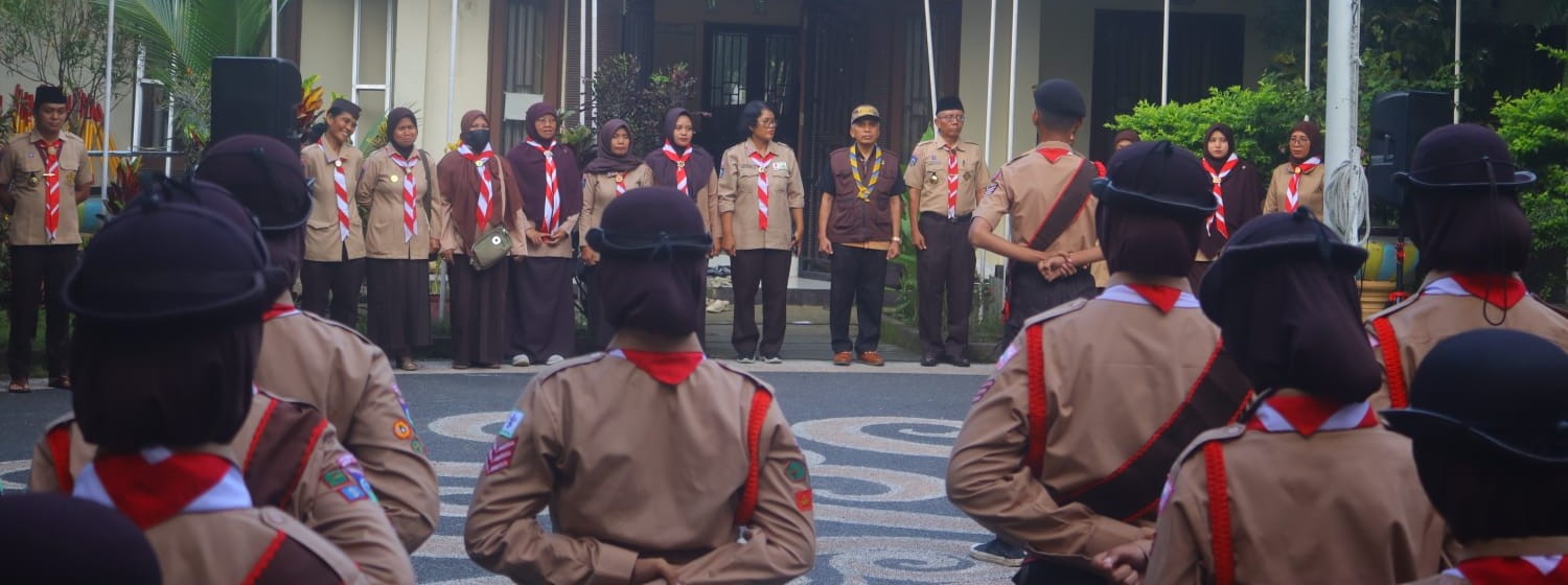 Kontingen Kwarcab Kota Mataram dilepas mengikuti Jambore Daerah (Jamda) Gerakan Pramuka NTB 2025 di Bumi Perkemahan H Moh Ruslan Pagutan.