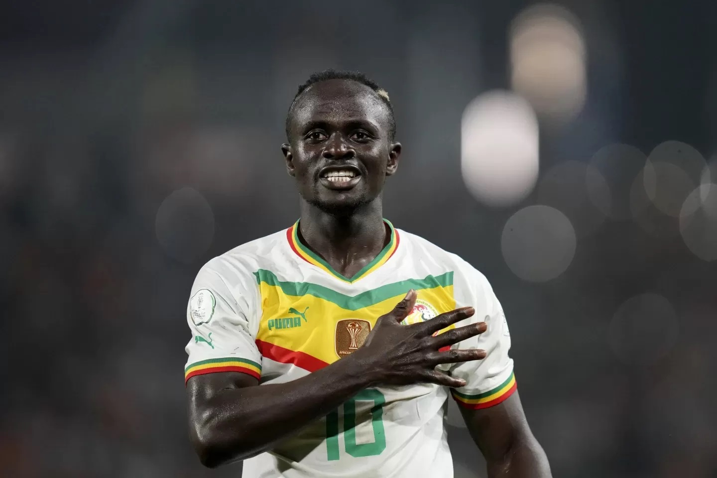 Sadio Mane siap tampil membela Senegal  melawan Botswana. (Dok. AP Photo/Sunday Alamba)