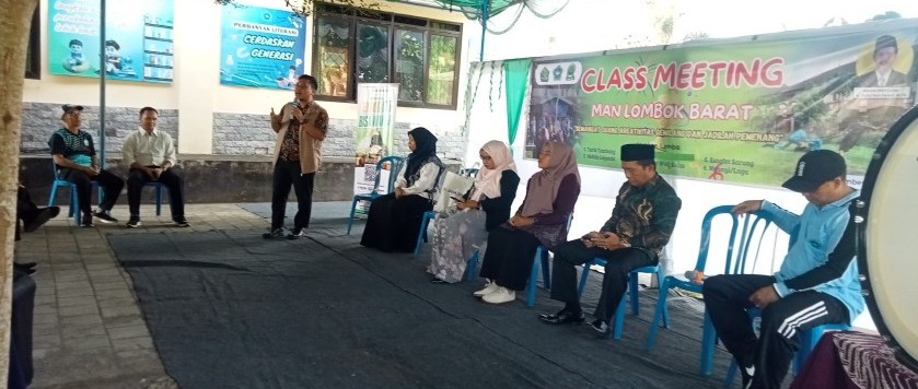 Tim MIM Foundation melakukan sosialisasi wakaf produktif di MAN Lobar, belum lama ini. MAN Lobar pelopori sosialisasi wakaf produktif di lingkungan madrasah.