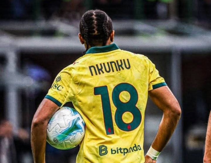 Striker AC Milan Christopher Nkunku.