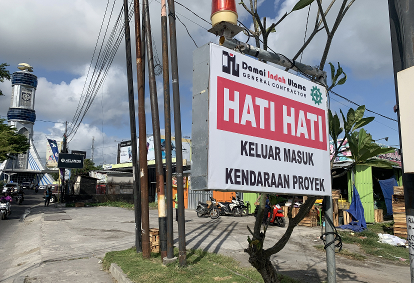 Proyek pembangunan kantor wali kota mataram