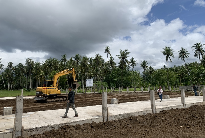Progres pembangunan kampung nelayan merah putih di bintaro