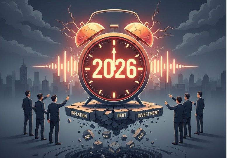 Pemerintah menutup 2025 dengan klaim ketahanan ekonomi yang tetap solid di tengah tekanan global. Namun, di balik deretan angka makro yang terlihat stabil, alarm kewaspadaan untuk 2026 mulai menyala.