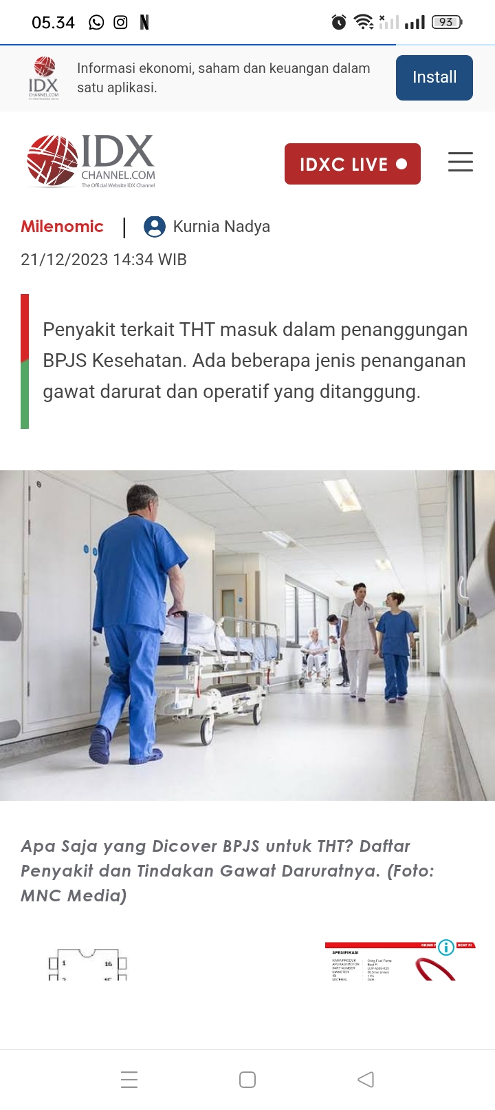 Terdapat beberapa jenis operasi yang tidak bisa dibiayai oleh program Jaminan Kesehatan Nasional (JKN) atau BPJS Kesehatan.