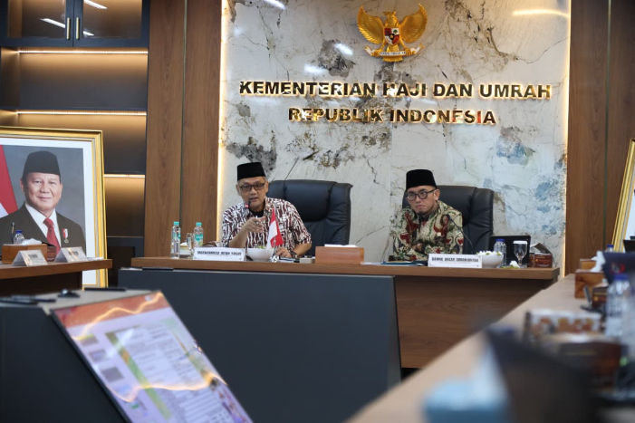Petugas Haji 2026 akan masuk &ldquo;barak&rdquo;. Kemenhaj terapkan Diklat semi-militer untuk perkuat disiplin, fisik, dan pelayanan jamaah.
