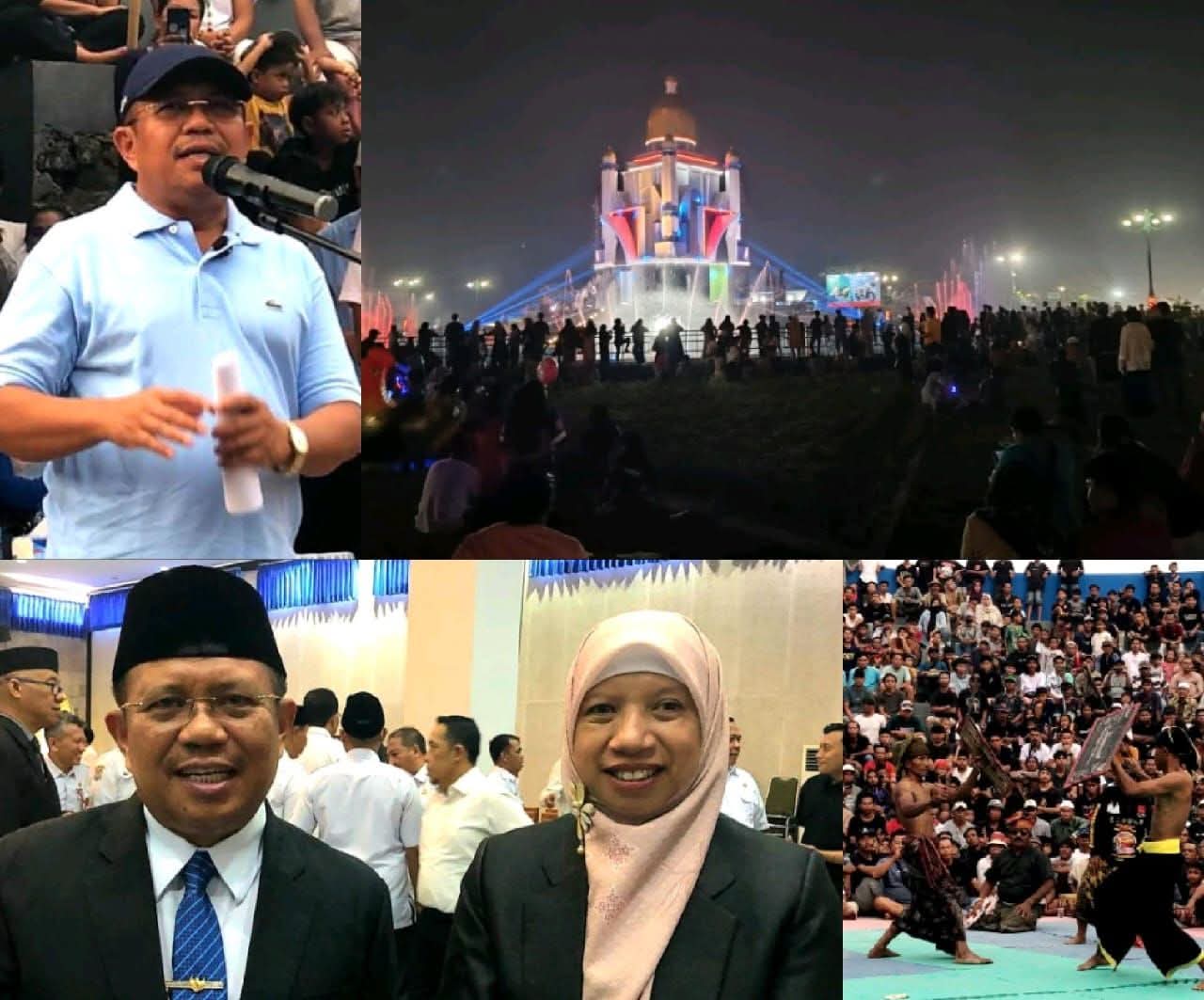 KOMPAK: Bupati Lombok Barat Lalu Ahmad Zaini dan Wakil Bupati Nurul Adha melakukan sejumlah pembangunan selama tahun 2025.