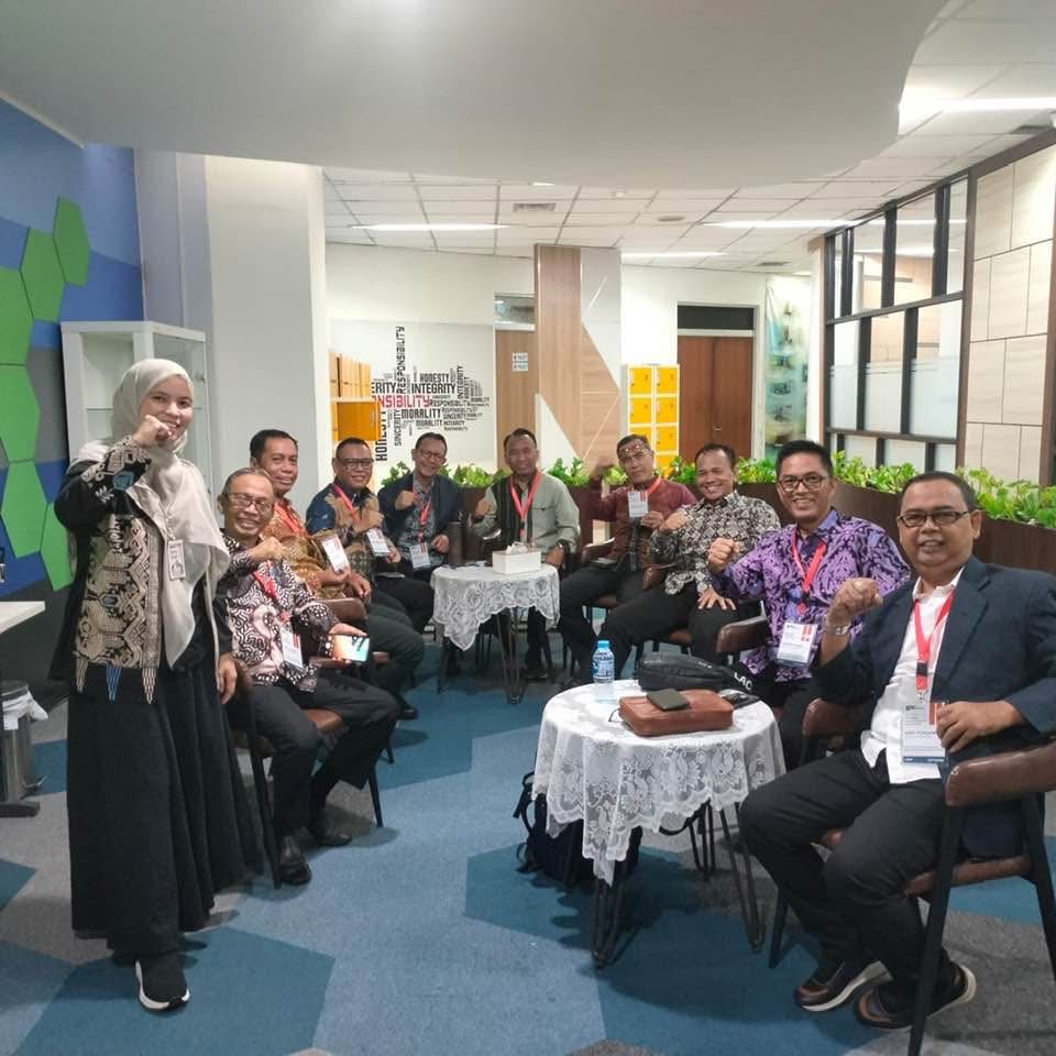 Para kandidat calon Sekda NTB, saat menunggu proses penilaian potensi, kompetensi manajerial, dan sosial kultural di kantor BKN, Desember 2025 lalu.