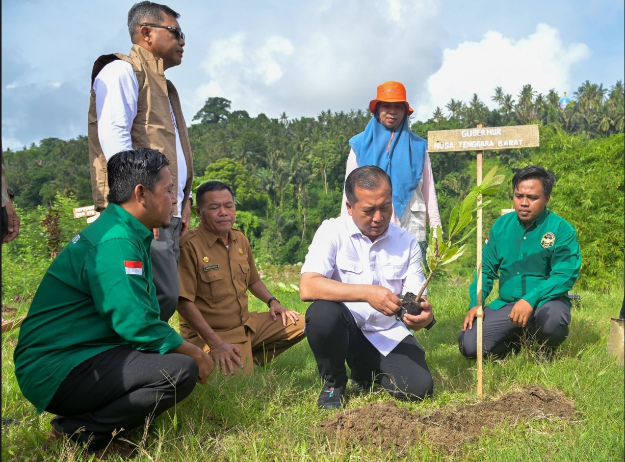 Gubernur NTB, Lalu Muhamad Iqbal, memberikan peringatan keras mengenai korelasi antara kerusakan alam dan kemiskinan.