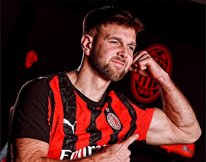 Niclas Fullkrug, striker baru AC Milan yang turut bermain dalam laga kontra Cagliari.