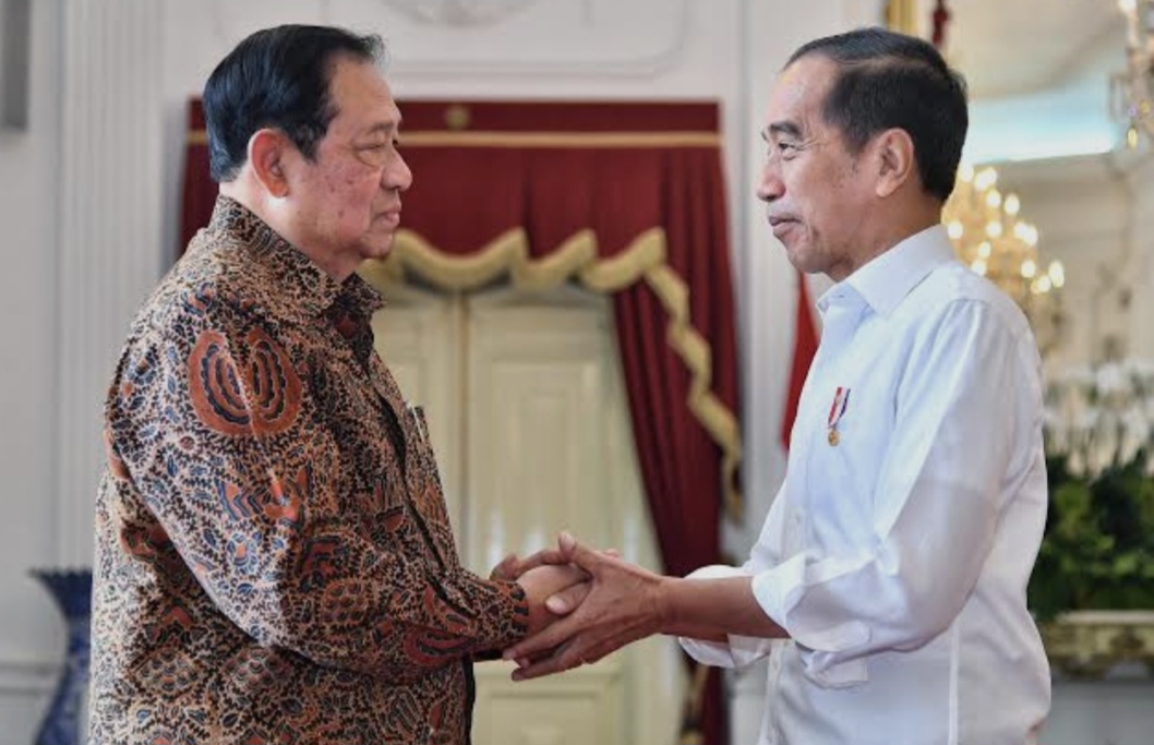 Mantan Presiden SBY dan Mantan Presiden Jokowi.