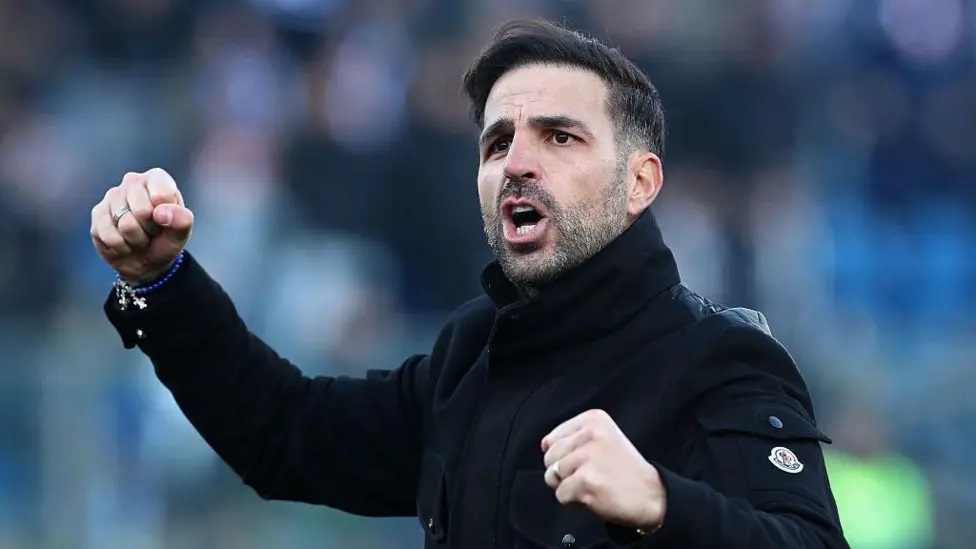 Pelatih Como Cesc Fabregas. (Foto: Getty Images)