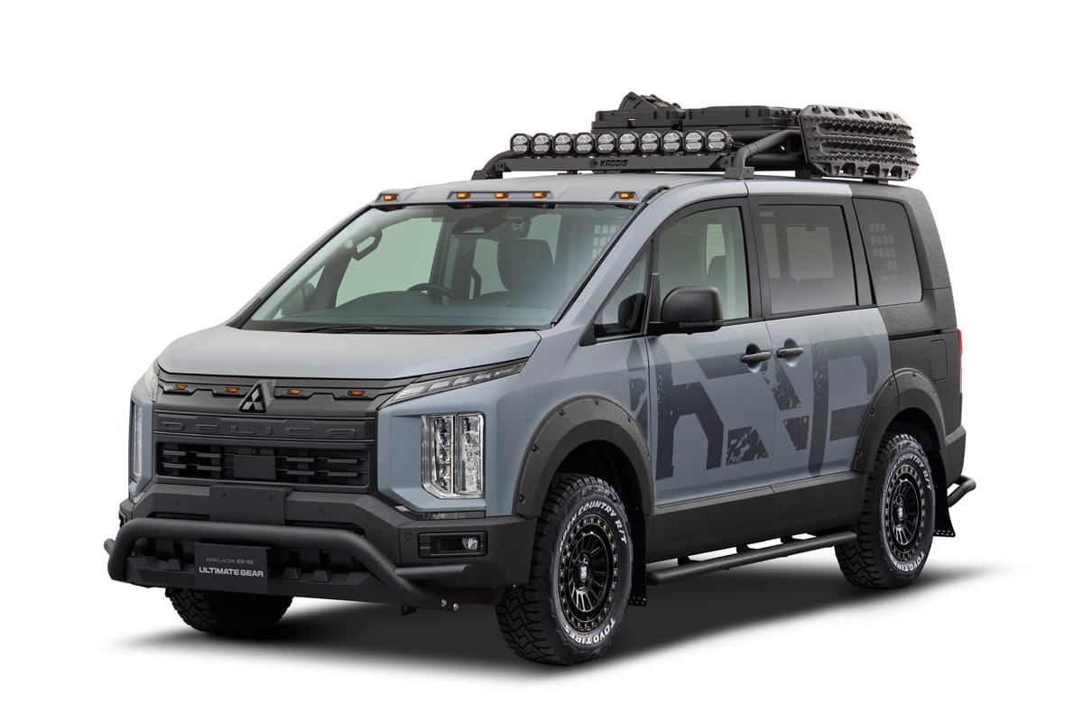 Salah satu yang dipamerkan. Dengan mengusung tema  "Delica Festival: Unleash your playful spirit," Mitsubishi akan memamerkan total 11 kendaraan yang menonjolkan kekuatan dan fleksibilitas lini Delica