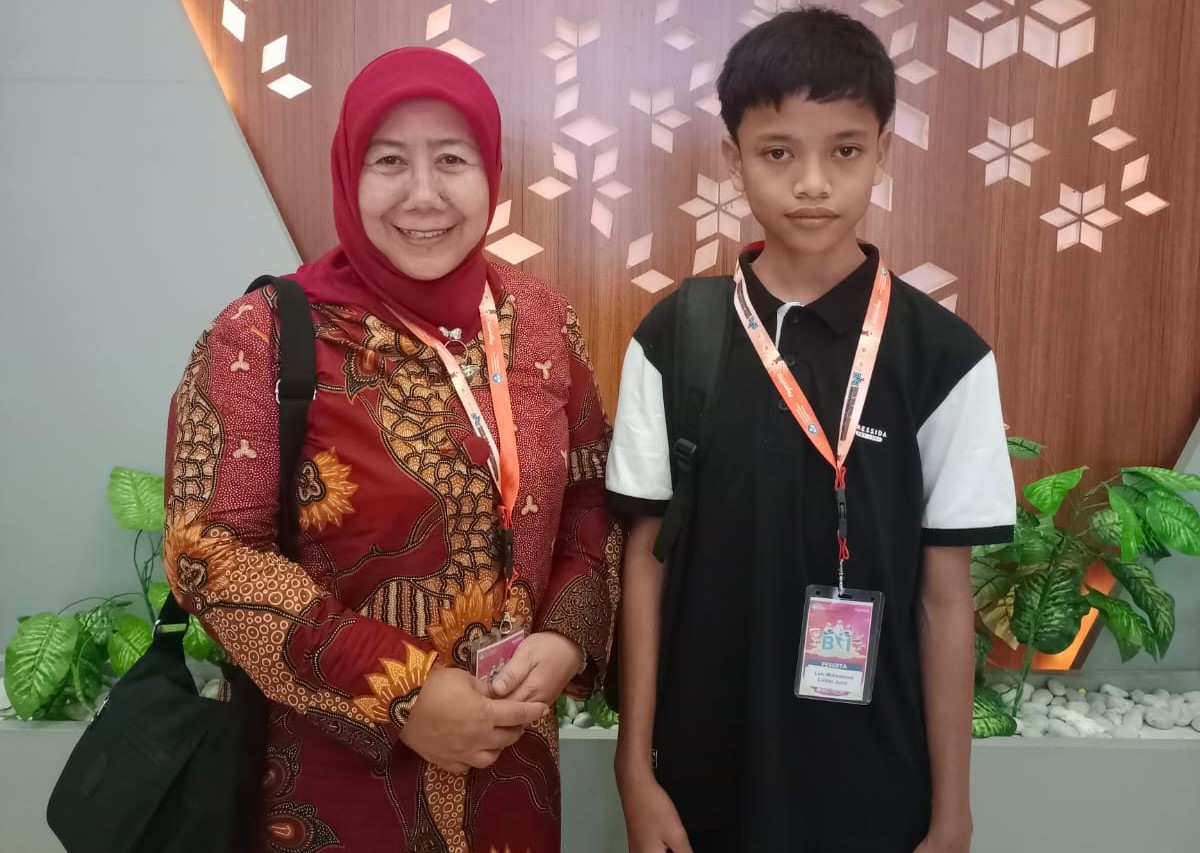 Siswa SMPN 8 Mataram Lalu Muhammad Junio mewakili NTB di ajang nasional STEM Bina Talenta Indonesia.