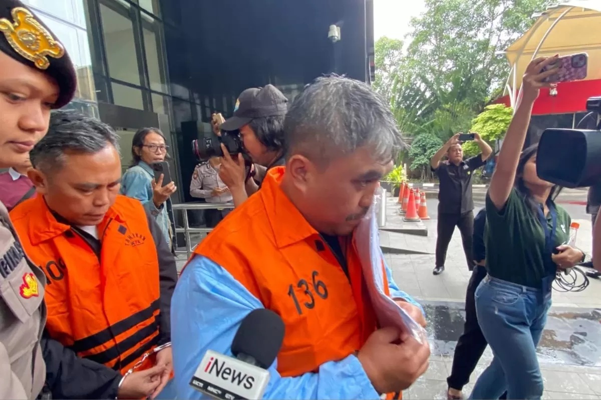 KPK menetapkan 5 tersangka terkait OTT pejabat pajak di Jakarta Utara. Salah satu tersangka adalah Kepala Kantor Pelayanan Pajak Madya Jakarta Utara Dwi Budi Iswahyu. (DOK KPK)