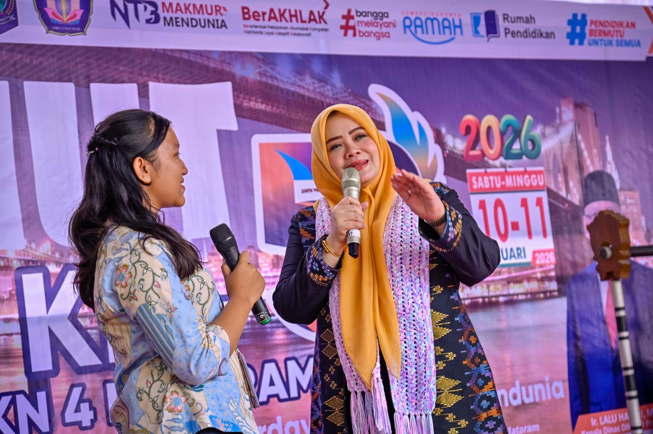 Wagub NTB Dorong SMK Tingkatkan Kemampuan, Ternyata Ini Rahasia Agar Lulusan Langsung Go International!