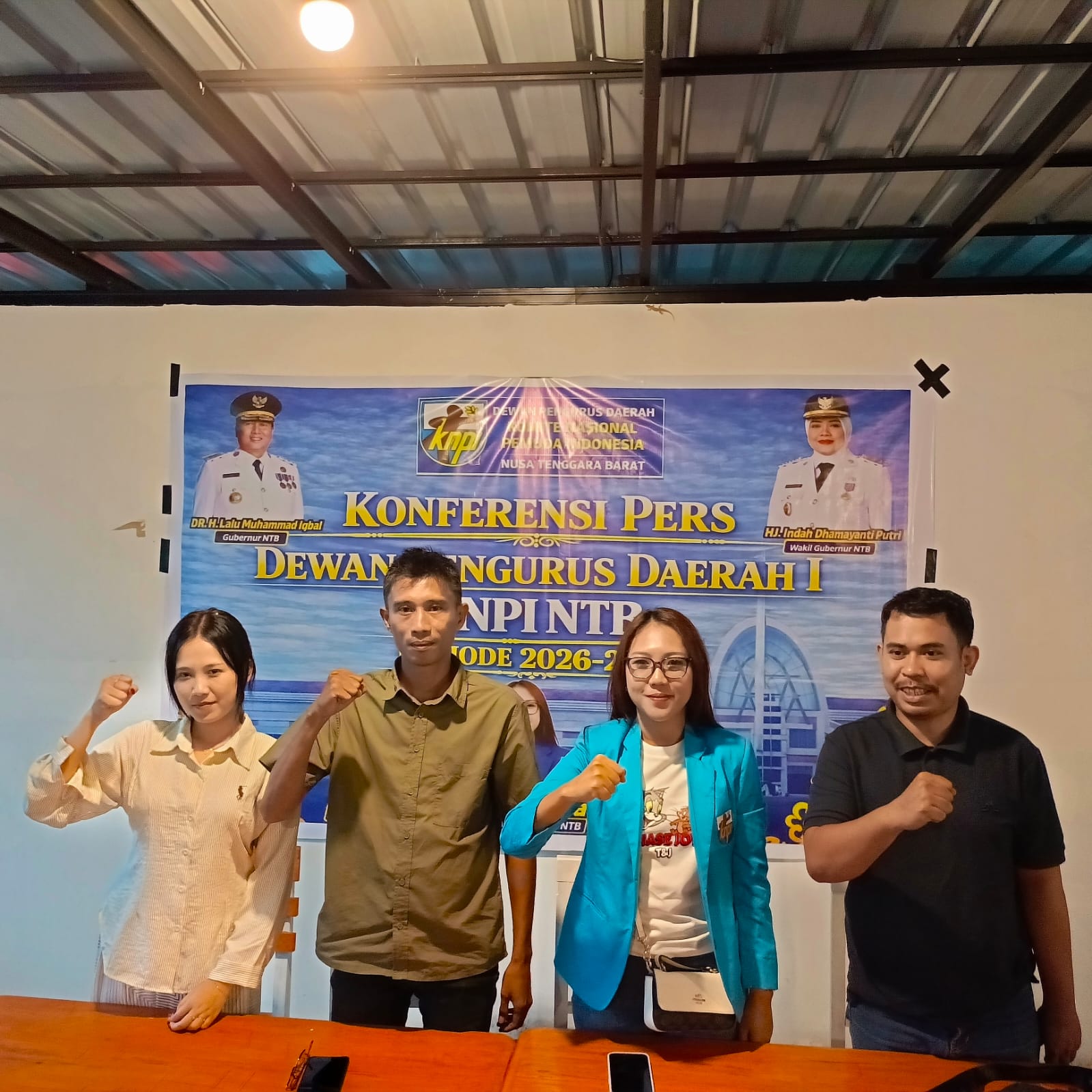 Dukung ntb makmur mendunia, haerunnisa tegaskan tidak ada dualisme knpi di ntb.