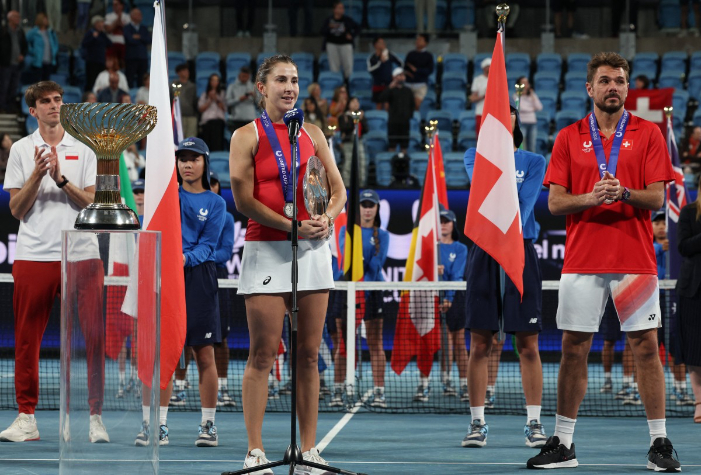 Belinda Bencic dinobatkan MVP United Cup usai membawa Swiss ke final. &lsquo;Belinda