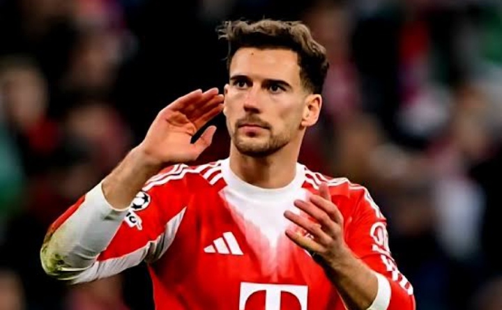 Leon Goretzka, pemain Bayern Munich yang diminati AC Milan. 